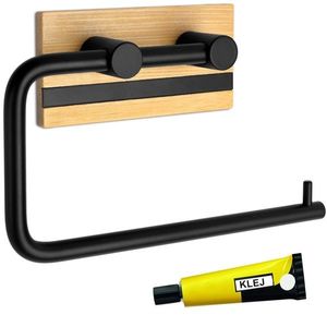 Držiak na toaletný papier DEMAK čierny vyobraziť