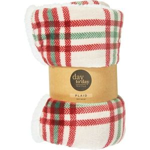 Baránková deka Checkered 160 x 130 cm vyobraziť