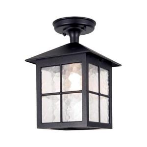 Elstead BL18A-BLACK - Vonkajší prisadený luster WINCHESTER 1xE27/100W/230V IP43 BL18A-BLACK vyobraziť