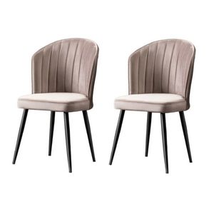 Súprava jedálenských stoličiek Rubi Cappuccino, 2 ks vyobraziť