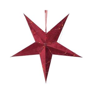 Eglo 410749 - LED Vianočná dekorácia VELVET 40xLED/0, 06W/3xAA červená 410749 vyobraziť