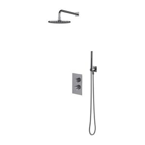 OMNIRES - CONTOUR termostatický podomietkový sprchový systém chróm /CR/ SYSCT11CR vyobraziť