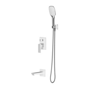 OMNIRES - PARMA podomietková sprchová batéria chróm / biela /CRB/ SYSPMW01CRB vyobraziť