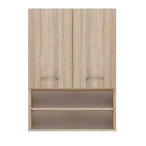 Dubová kúpeľňová skrinka s policami POLA III dub sonoma vyobraziť
