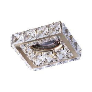 Azzardo - Podhľadové svietidlo ESTER 1xGU10/50W/230V hranatý zlatá vyobraziť