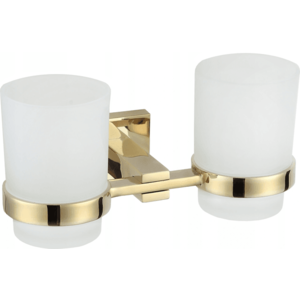 Dva poháre na zubnú kefku s rukoväťou MEXEN VANE zlaté vyobraziť