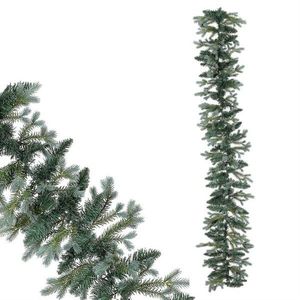 Vianočná girlanda Smrek strieborný, 180 cm, zelená vyobraziť