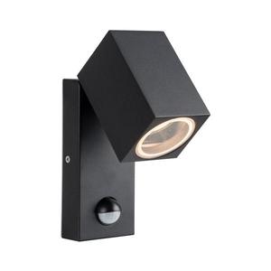 Azzardo -Vonkajšie nástenné svietidlo so senzorom GORAN 1xGU10/35W/230V IP44 vyobraziť