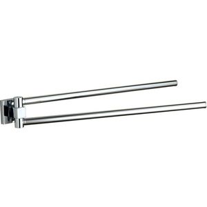 Dvojitý otočný držiak na uteráky MEXEN RUFO chróm vyobraziť
