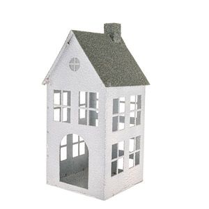 Kovový svietnik Green House, 11, 5 x 11, 5 x 29 cm, 29 cm vyobraziť