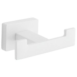 Dvojitý vešiak na uteráky MEXEN ARNO biely vyobraziť