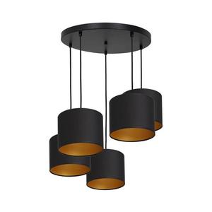Luster na lanku ARDEN 5xE27/60W/230V čierna/zlatá 3495 vyobraziť