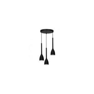 Luster na lanku ISTAPPAR 3xE27/60W/230V čierna 3297 vyobraziť