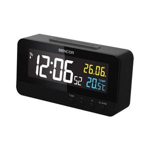 Sencor - Digitálne hodiny s budíkom a teplomerom 230V/1xCR2032 35051021 vyobraziť