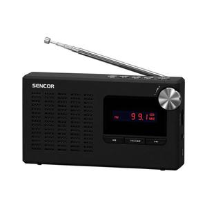 Sencor - Prenosný PLL FM rádiopríjímač 5W 800 mAh 3, 7V USB a MicroSD 35053313 vyobraziť