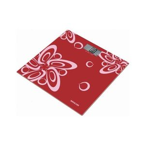 Sencor - Digitálna osobná váha s LCD displejom 1xCR2032 červená 40021392 vyobraziť