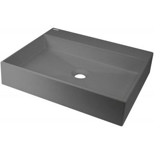 DEANTE - Correo anthracite metallic Granit umývadlo na dosku - 500x400 mm CQR_TU5S vyobraziť
