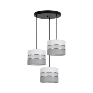 Luster na lanku CORAL 3xE27/60W/230V biela/šedá 0710 vyobraziť