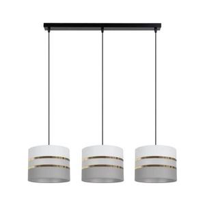 Luster na lanku CORAL 3xE27/60W/230V biela/šedá 0719 vyobraziť