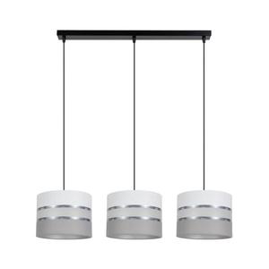 Luster na lanku CORAL 3xE27/60W/230V biela/šedá 0709 vyobraziť