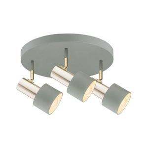 Argon 6007 - Bodové svietidlo DORIA 3xE27/15W/230V zelená/mosadz 6007 vyobraziť