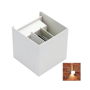 LED Vonkajšie nástenné svietidlo 2xLED/3W/230V IP54 biela KIRA WHITE vyobraziť