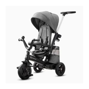 KINDERKRAFT - Detská trojkolka 5v1 EASYTWIST šedá/čierna KKRETWIGRY0000 vyobraziť