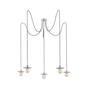 Argon 2079 - Luster na lanku CORSO 5xE27/15W/230V pavúk lesklý chróm 2079 vyobraziť