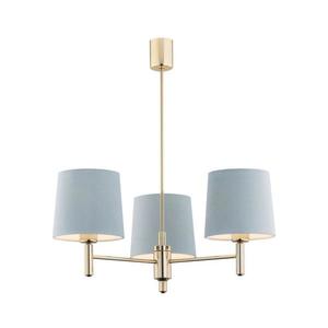 Argon 1484 - Luster na tyči PONTE 3xE27/15W/230V modrá/mosadz 1484 vyobraziť