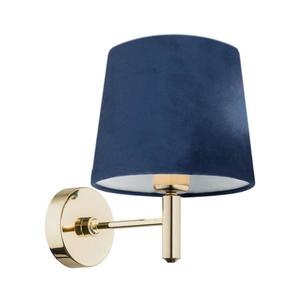 Argon 4348 - Nástenná lampa PONTE 1xE27/15W/230V modrá/mosadz 4348 vyobraziť