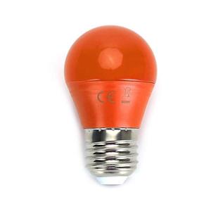 B.V. LED Žiarovka G45 E27/4W/230V oranžová - 100003OGE vyobraziť