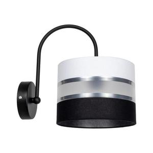 Nástenné svietidlo CORAL 1xE27/60W/230V čierna/biela 0416 vyobraziť