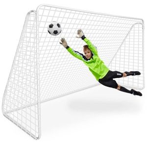 Fotbalová branka NICOLO 300x205 cm bílá vyobraziť
