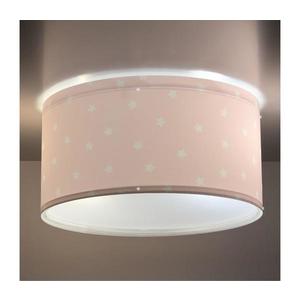 Dalber 82216S - Detské stropné svietidlo STAR LIGHT 2xE27/60W/230V ružová 82216S vyobraziť