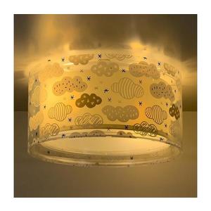 Dalber 41416E - Detské stropné svietidlo CLOUDS 2xE27/60W/230V šedá vyobraziť