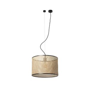FARO Barcelona FARO 64314-49 - Luster na lanku MAMBO 1xE27/15W/230V pr. 45 cm ratan/čierna 64314-49 vyobraziť