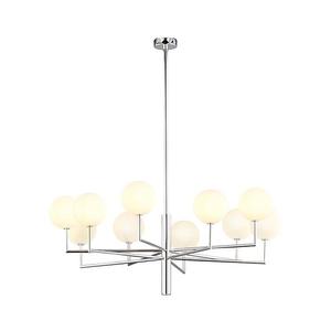 Jupiter 1936 - Luster na tyči FEME 10xG9/40W/230V lesklý chróm 1936 vyobraziť