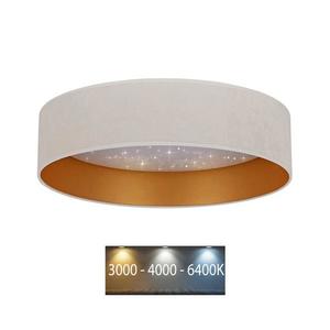 Brilagi - LED Stropné svietidlo VELVET STAR LED/24W/230V pr. 40 cm krémová/zlatá vyobraziť