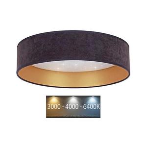 Brilagi - LED Stropné svietidlo VELVET STAR LED/24W/230V pr. 40 cm šedá/zlatá vyobraziť