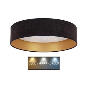 Brilagi - LED Stropné svietidlo VELVET STAR LED/24W/230V pr. 40 cm čierna/zlatá vyobraziť
