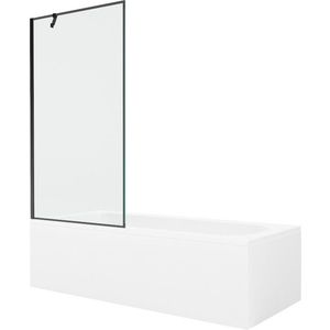 MEXEN/S - Vega obdĺžniková vaňa 150 x 70 cm s panelom + vaňová zástena 90, čierna vzor 550115070X9509007070 vyobraziť