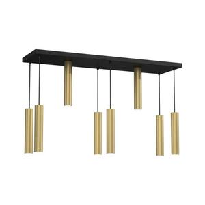 Luster na lanku RAITO 8xGU10/8W/230V mosadz 117 vyobraziť