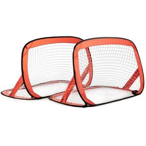 Futbalová bránka Double I 2 kusy červená vyobraziť