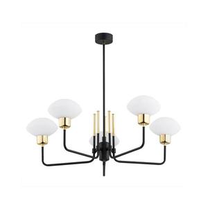 Argon 2128 - Luster na tyči RAVELLO 5xE14/15W/230V čierna/zlatá 2128 vyobraziť