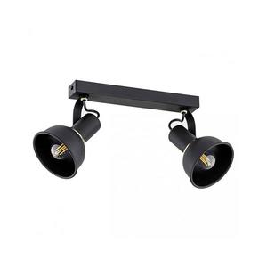 Argon 7037 - Bodové svietidlo TWIST 2xE14/7W/230V čierna/zlatá 7037 vyobraziť