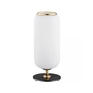 Argon 4994 - Stolná lampa VALIANO 1xE27/15W/230V čierna/biela/zlatá 4994 vyobraziť