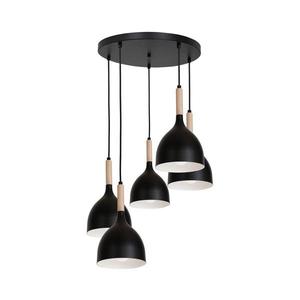 Luster na lanku NOAK WOOD 5xE27/60W/230V 1878 vyobraziť