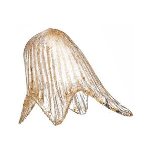 Náhradné sklo E14 95x130 mm číra/zlatá klosz 20 vyobraziť