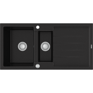 Granitový drez MEXEN ANDRES čierny vyobraziť