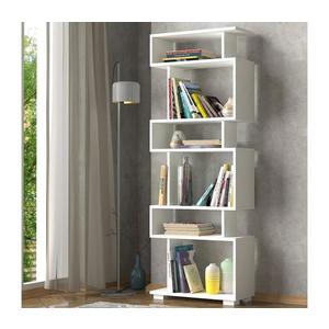 Knižnica BLOK 165x60 cm biela 745DCD3605 vyobraziť